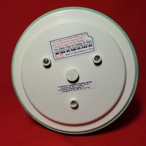 Revolving Musical Waterglobe Home for the Holidays 1999 - Picture 7 of 12